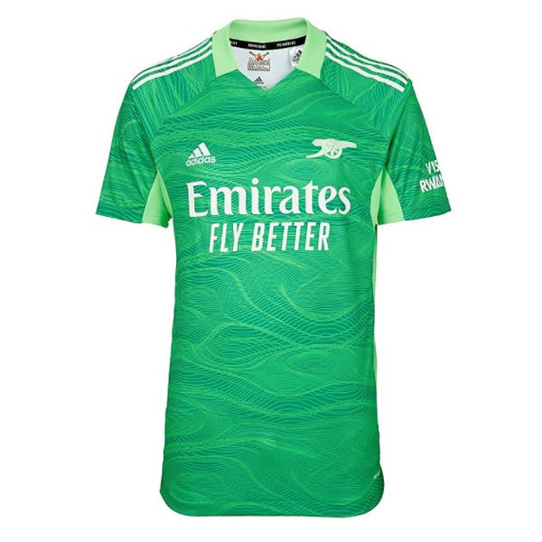 Tailandia Camiseta Arsenal Portero 2021/22 Verde